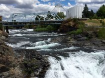 Spokane riverfront